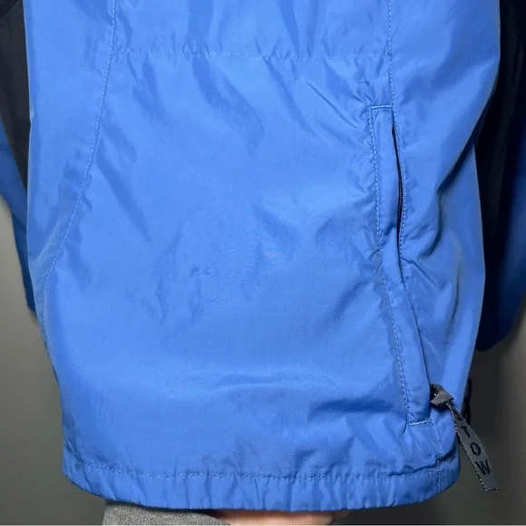 The North Face Women blue and black full zip fannu pack windbreaker jacket in S - Picture 10 of 10